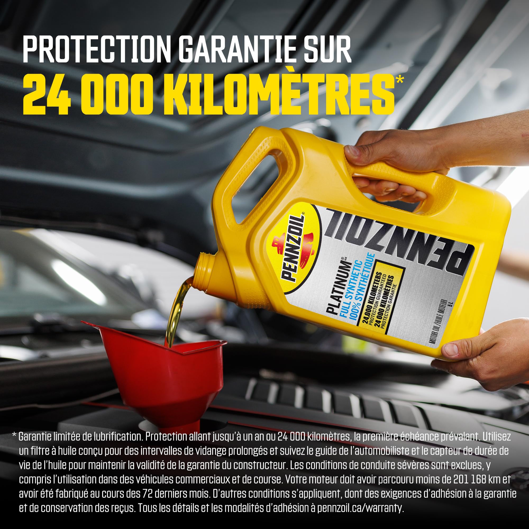 Pennzoil Platinum Full Synthetic 5W-30 Motor Oil from Natural Gas